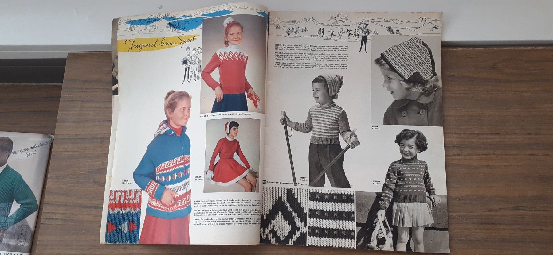Riviste & Magazine: Strickheft 1957 Beyers Handarbeit – Usato da Mörschwil venduto da lindaswunderkiste 1