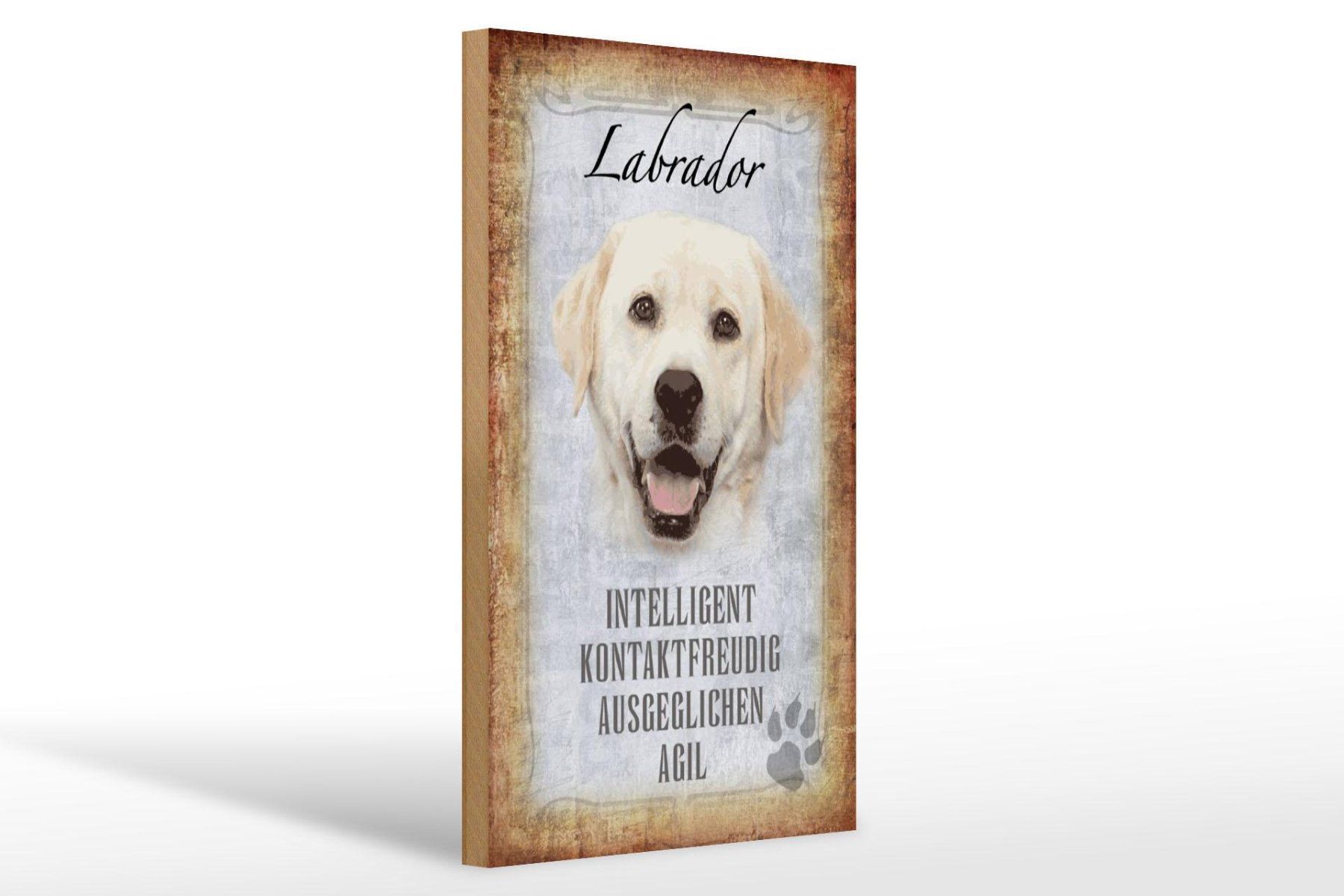 Insegne: Blechschild-STECKBRIEF-LABRADOR HUND – Nuovo e nell'imballaggio originale da Rupperswil venduto da big-one-sale 1