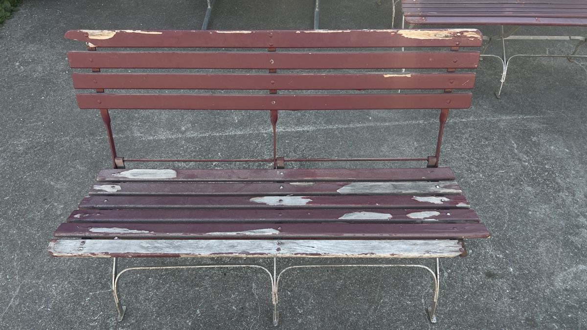 Panchine: Vintage Gartenbank – Usato da St. Gallen venduto da Leccese 3