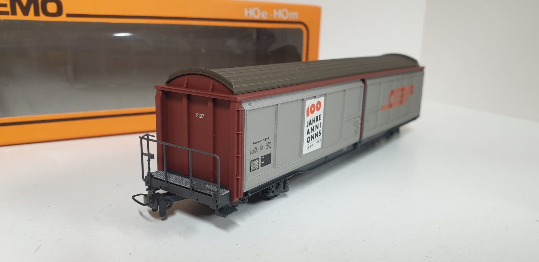 Bemo Modellini di ferrovie: Bemo RhB Schiebewandwagen 2278-1 – Usato da Geroldswil venduto da TopTrain54 6