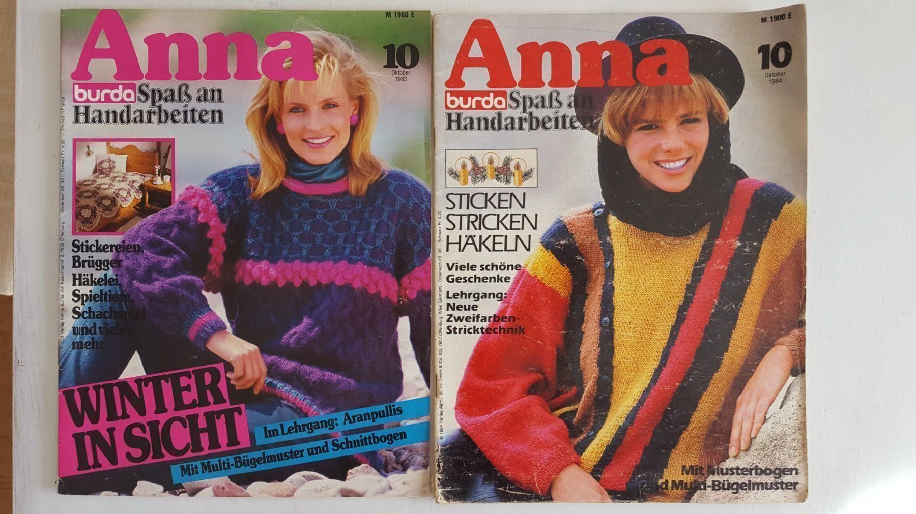 Riviste & Magazine: 5 verschiedene Strickhefte mit Modellen – Usato da Toffen venduto da daenuu 2