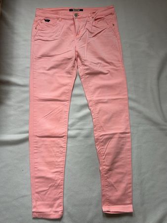Pull&Bear Sommer Jeans, Gr. 38, Peach