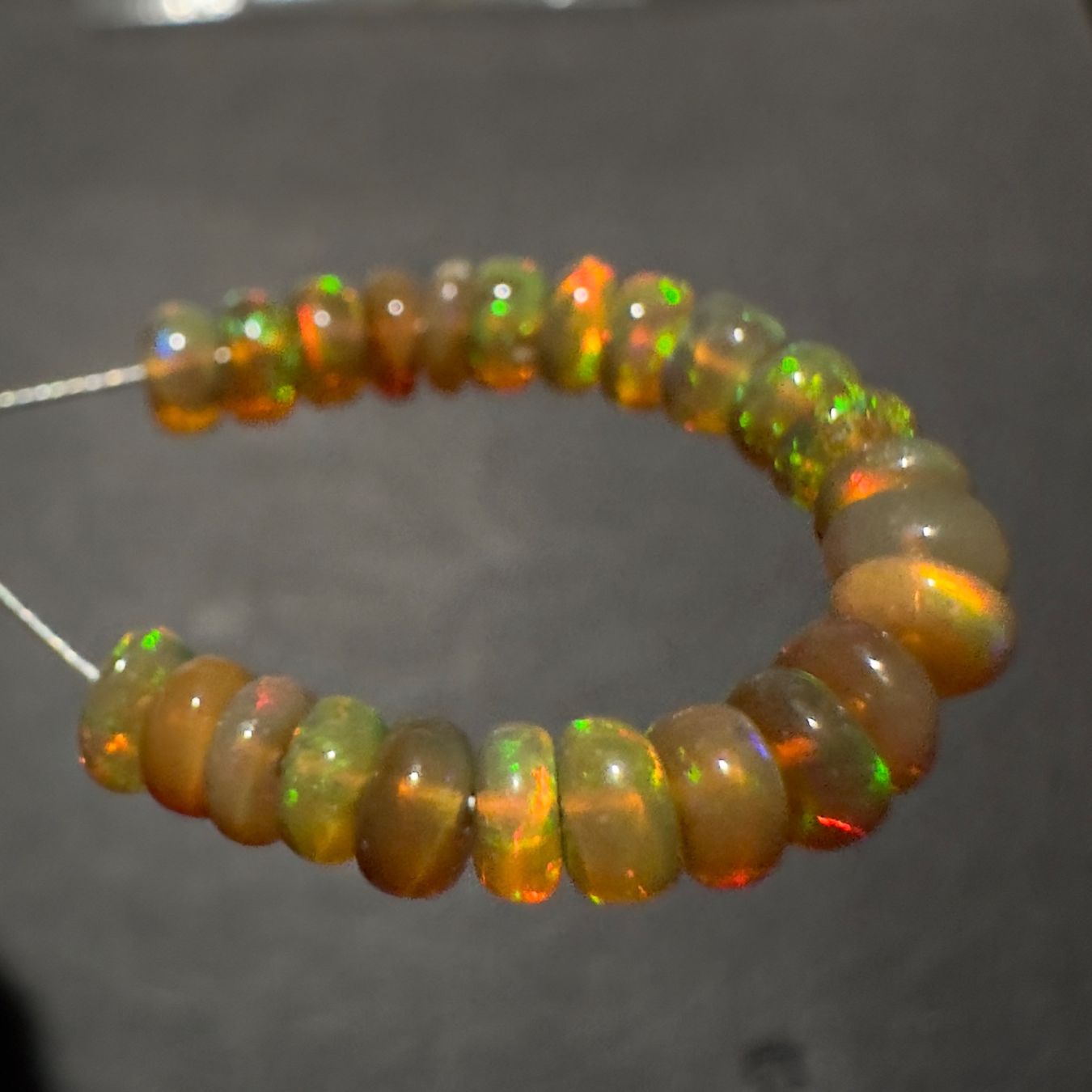 Edelsteine: 3.77 ct - Natural Ethiopian Opal Beads – Neu (gemäss Beschreibung) aus Zürich von Yoohooz 8