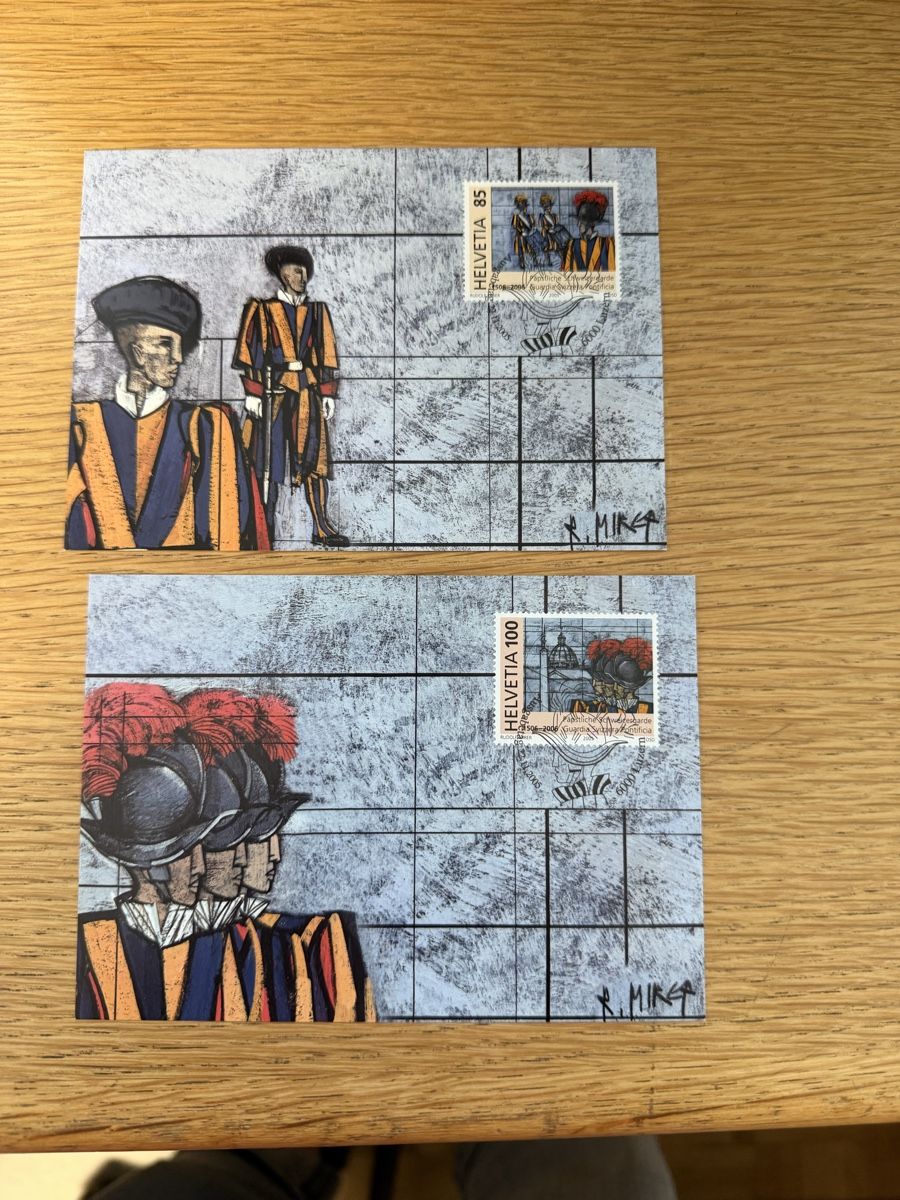 Tutti i francobolli: 2 Maximumkarten mit Ausgabetag Stempel 2005 – Nuovo (secondo la descrizione) da Murgenthal venduto da Tina_4055