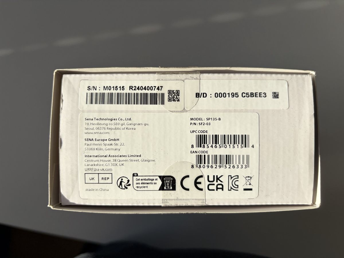 Sena Cuffie: Sena SF2 Helmkommunikation – Usato da Rechthalten venduto da Protechzoom 1