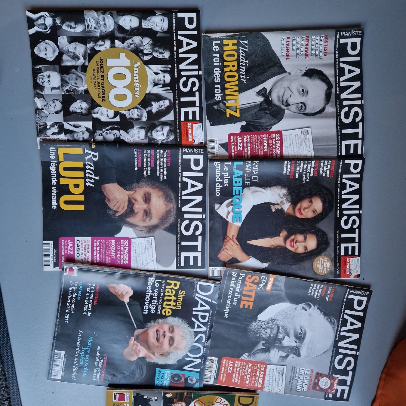 Riviste & Magazine: Collection  7 magazines "Pianiste" - Partitions et Intervi – Usato da Siviriez venduto da Livre1971