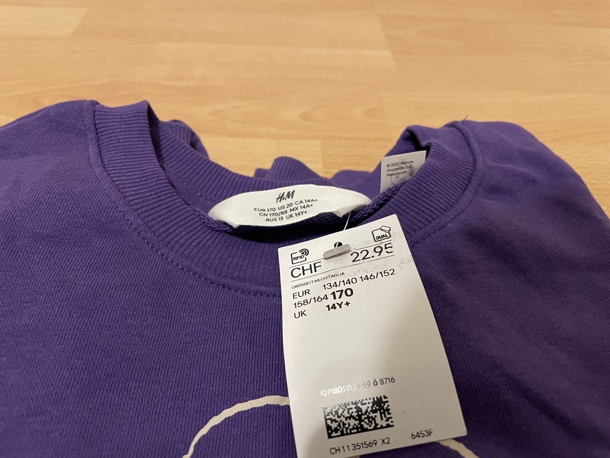 H&M Maglioni & Felpe: Crop-Pullover, Gr. 170, H&M – Usato da Chur venduto da Tsambiko 2