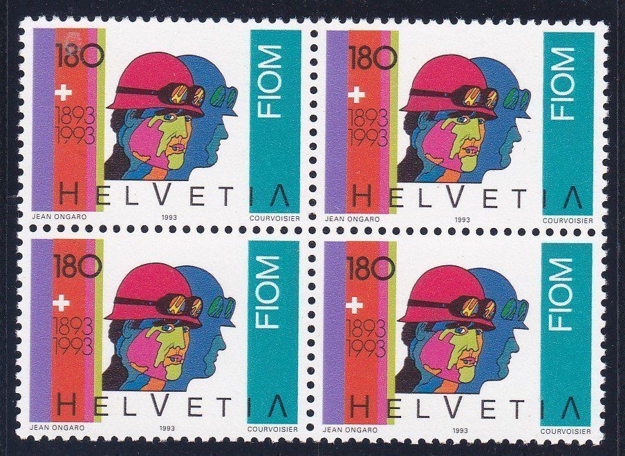 Tutti i francobolli: Postfrisch 4er Block Werbemarken 1993 – Nuovo (secondo la descrizione) da Schliern b. Köniz venduto da joni20 2