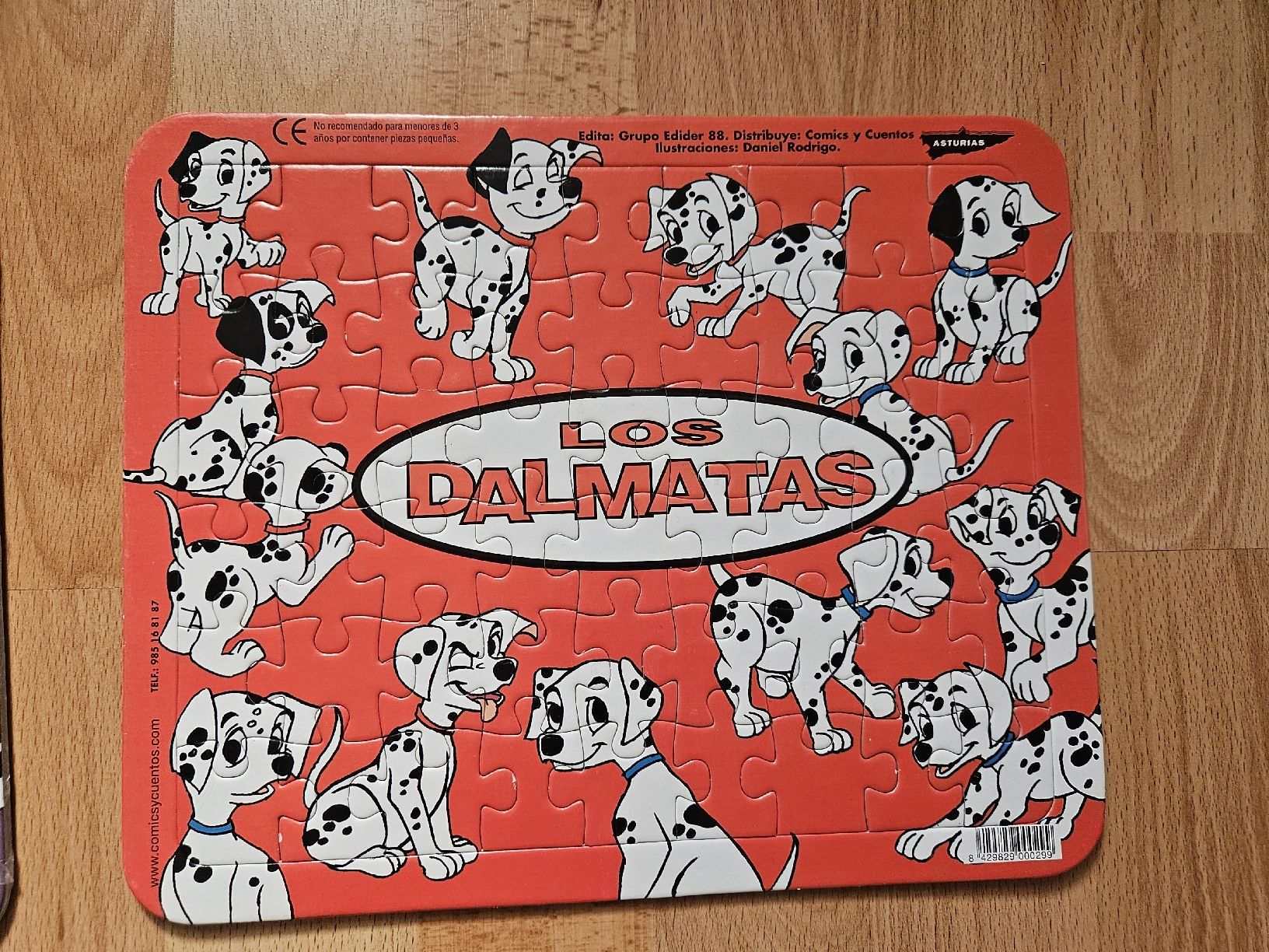 Puzzle: 101 Dalmatiner Puzzle Sammlung, 4 Stk, Los Dalmatas – Usato da Ebikon venduto da SecondChance_byM 2