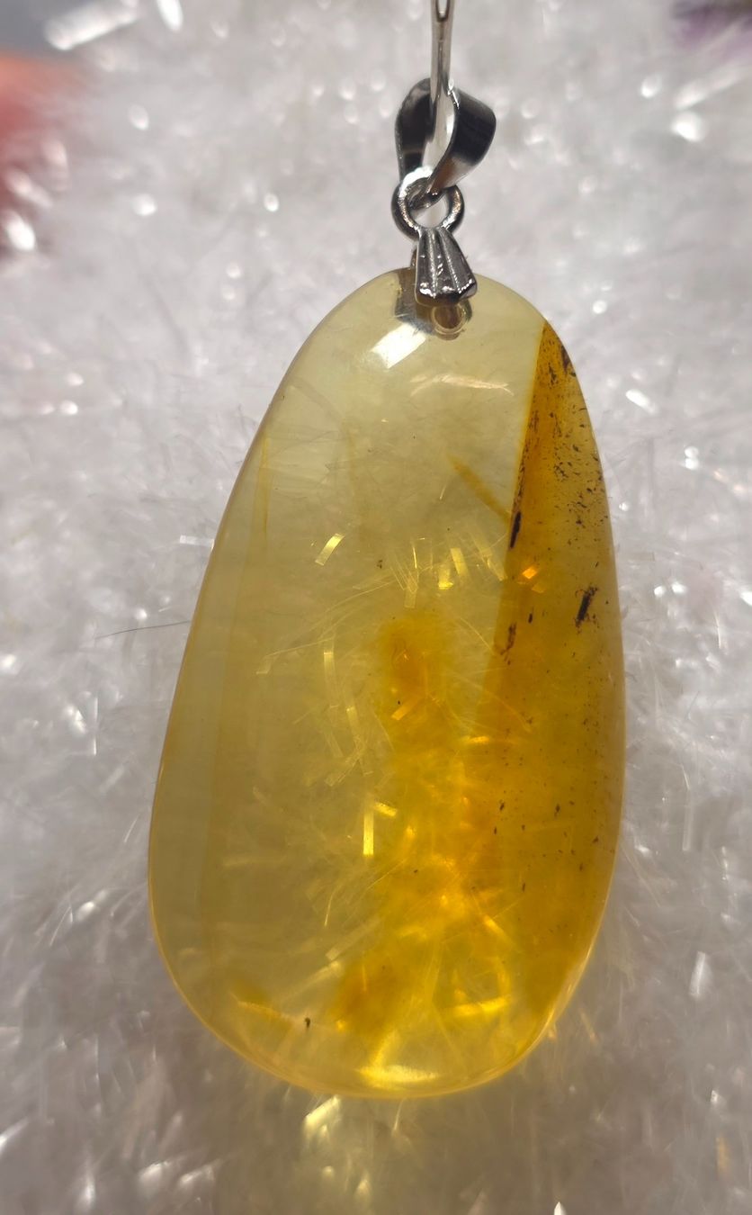 Minerali & Pietre curative: Bernstein Anhänger B – Nuovo e nell'imballaggio originale da Matzingen venduto da Shay_Crystalz 1