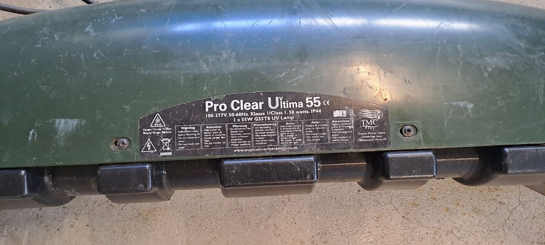 Lampade: Pro Clear Ultima 55 UV Lampe Teichklärer – Usato da Buttikon SZ venduto da Bavegna99