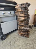 Holzboden Platten 30x30cm Stapel mit 72 Stk gebraucht