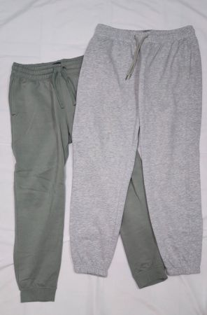 2Stk. Trainerhosen "NEU" / Grau Primark Gr.L / Grün H&M Gr.M