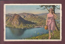 Saluti da LUGANO - Donna - 1947
