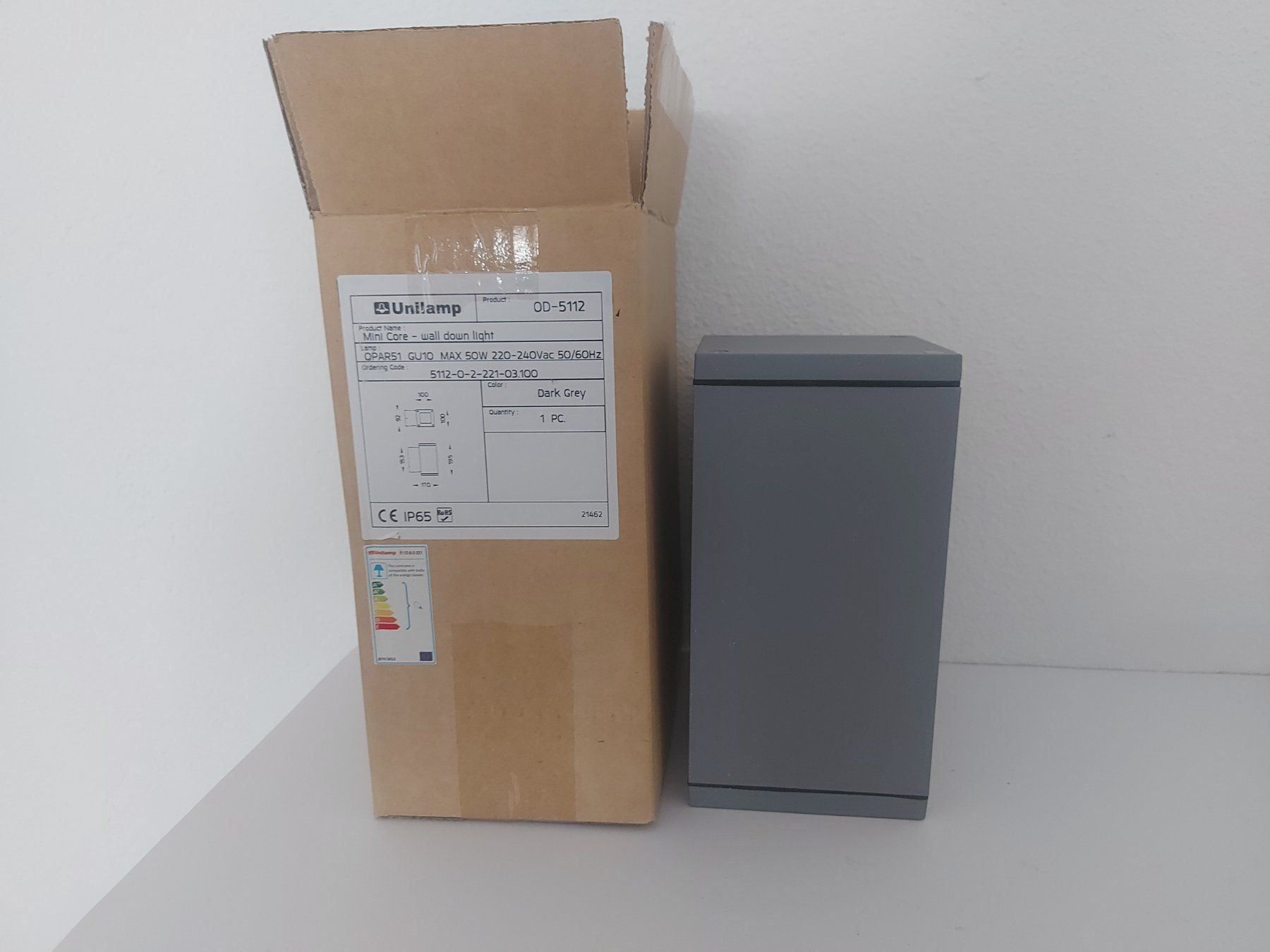 Lampade: Aussenwandlampe - Mini Core - Unilamp - neuwertig - Design – Nuovo e nell'imballaggio originale da Pfäffikon ZH venduto da eric0113 3