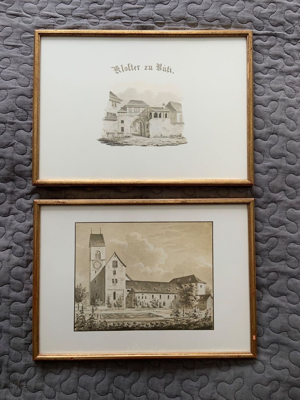 Foto & Immagini: 2 Bilder des ehem. Kloster Rüti – Usato da Elgg venduto da dan_f8gv