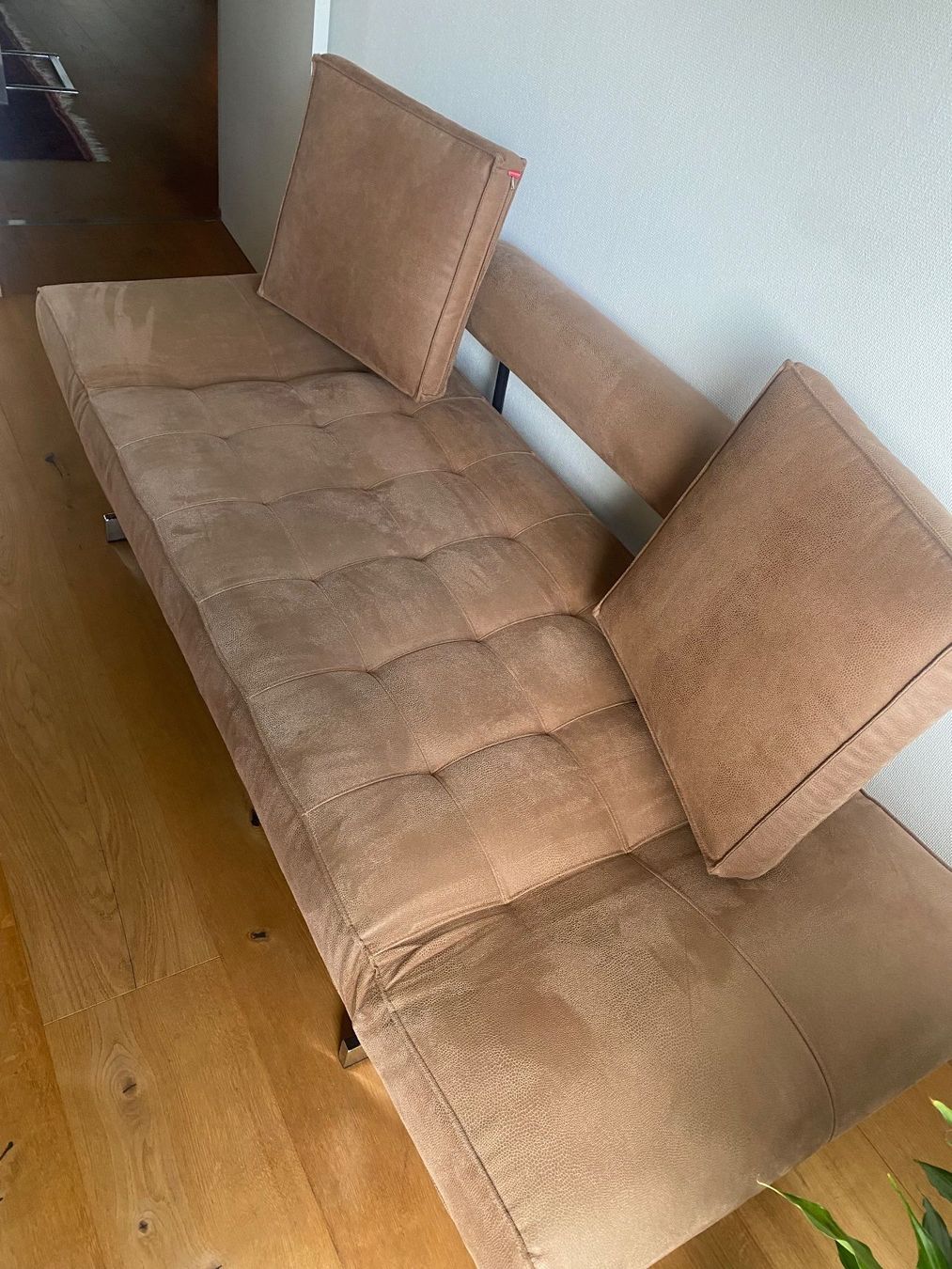 Divani: Schlafsofa Similileder beige Design Dänemark / Canapé-lit – Usato da Gümligen venduto da Xochitl 1