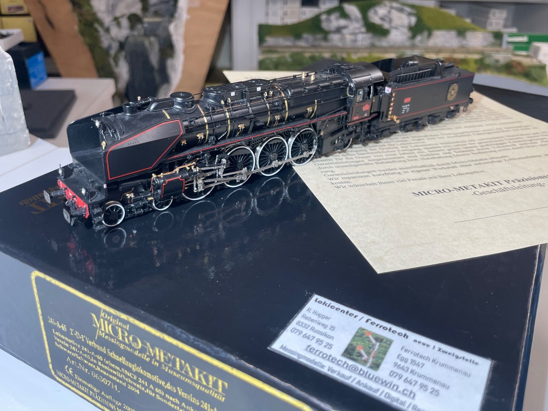 Modelleisenbahnen: Micro Metakit / Feinmechanik 241 A – Neu (gemäss Beschreibung) aus Krummenau von ferrotech
