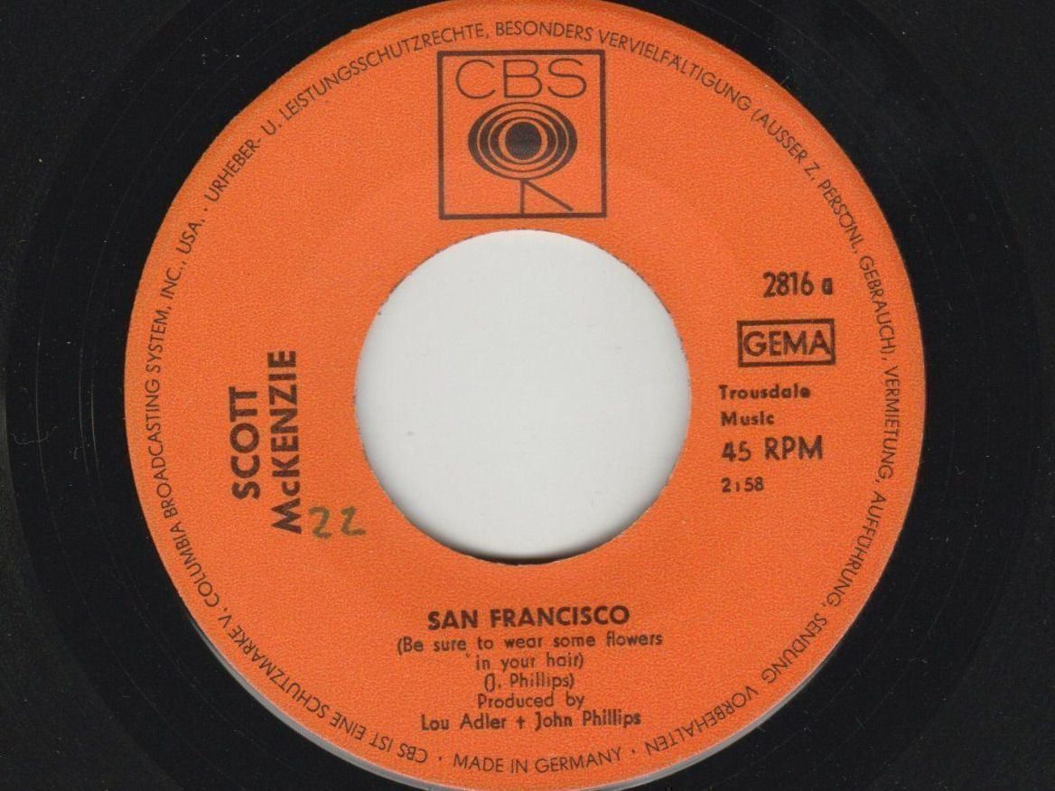 Schallplatten: Scott McKenzie - San Francisco 7" Vinyl – Gebraucht aus Tübach von JamesStone