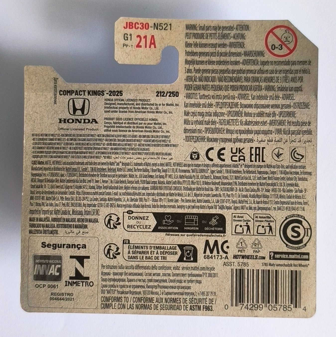 Hot Wheels Modellini d'auto: Hot Wheels TH / Honda S800 / Treasure Hunt – Nuovo e nell'imballaggio originale da Muttenz venduto da hak_dsk9 2