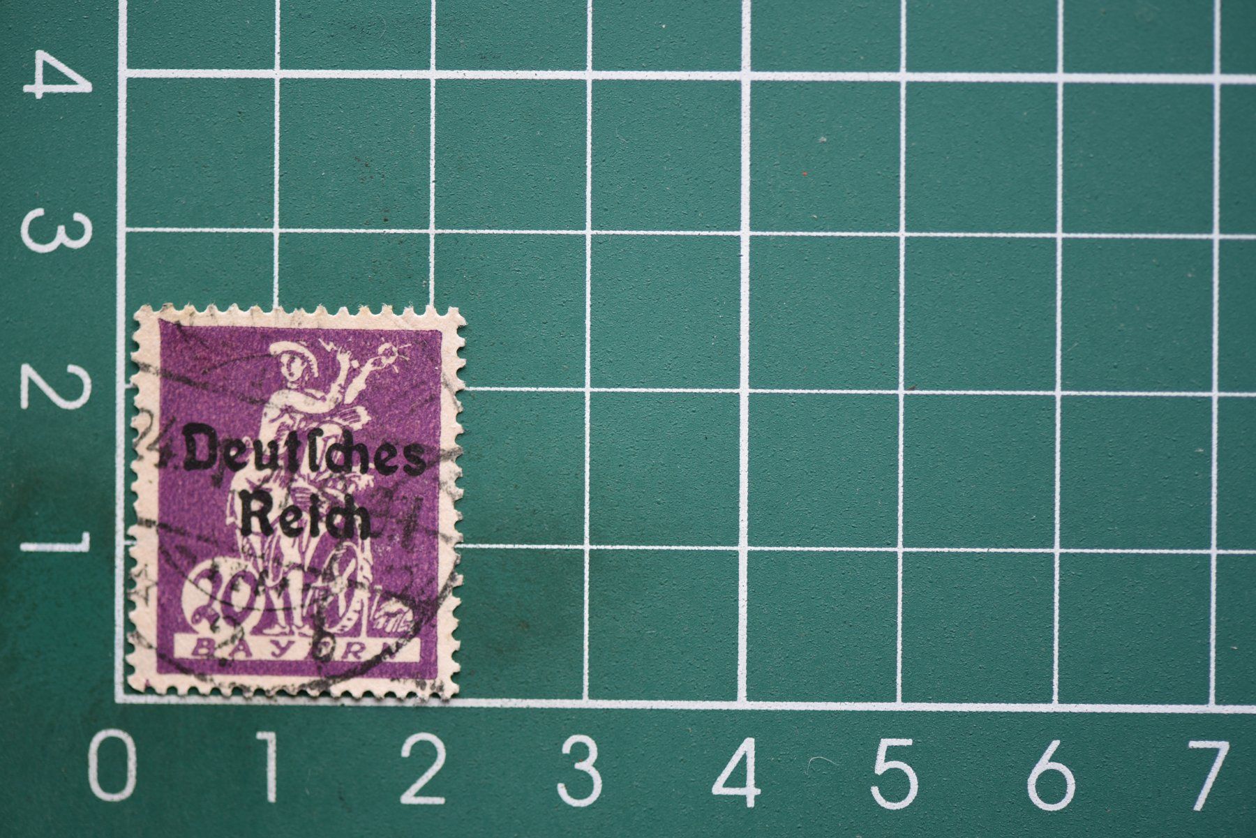 Tutti i francobolli: deutschs reich 20 pfennig bayern um 1920 /stamp – Usato da Laupen BE venduto da Gufi57