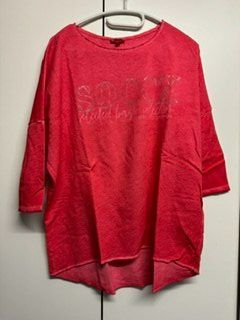 SOCCX Oversize Pullover himbeer 38/M