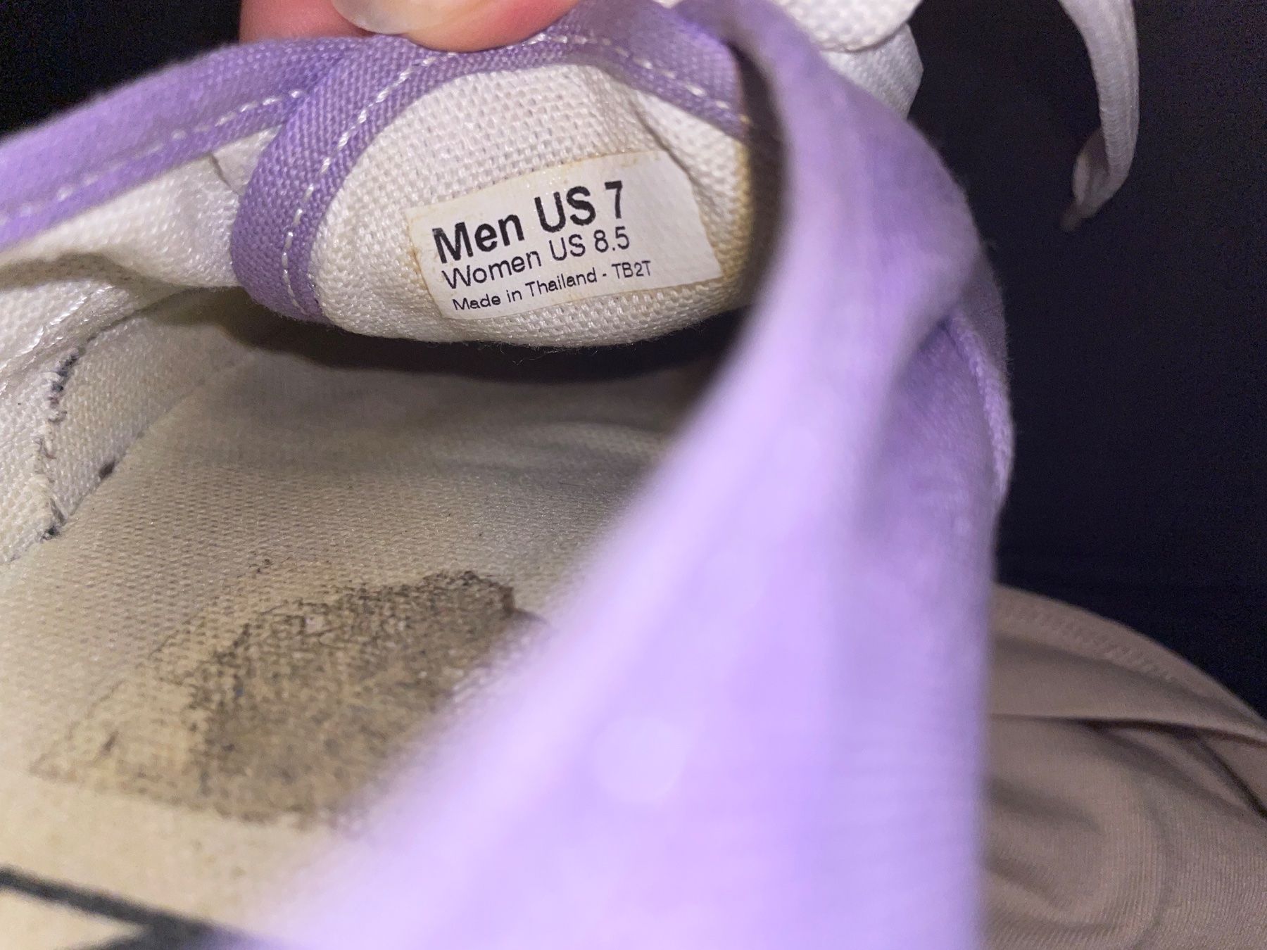 Vans Scarpe da uomo: Vans Violett – Usato da Zürich venduto da mellna 5