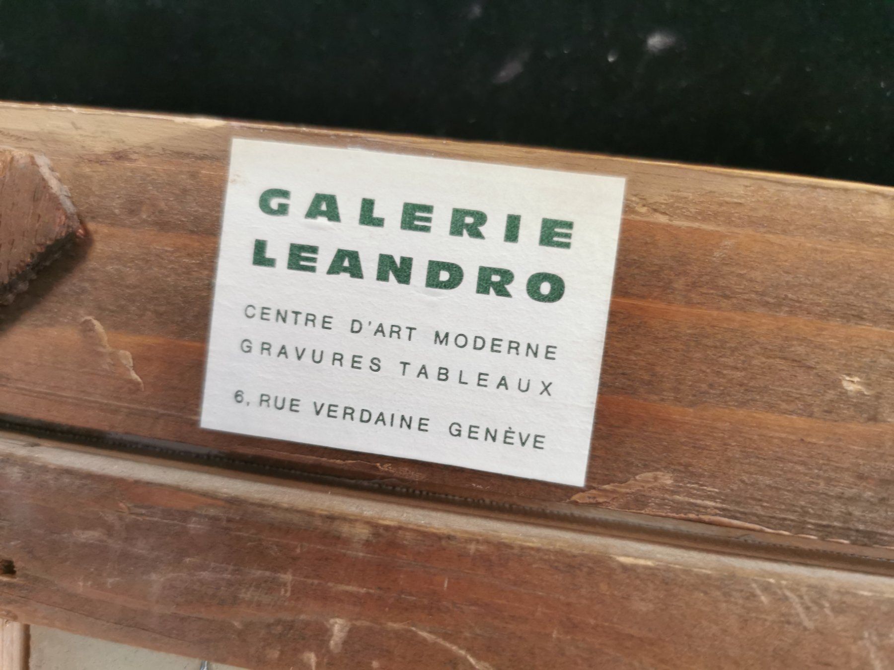 Dipinti: HUILE SUR PANNEAU SIGNÉE – Usato da Genève venduto da Qanil77 6