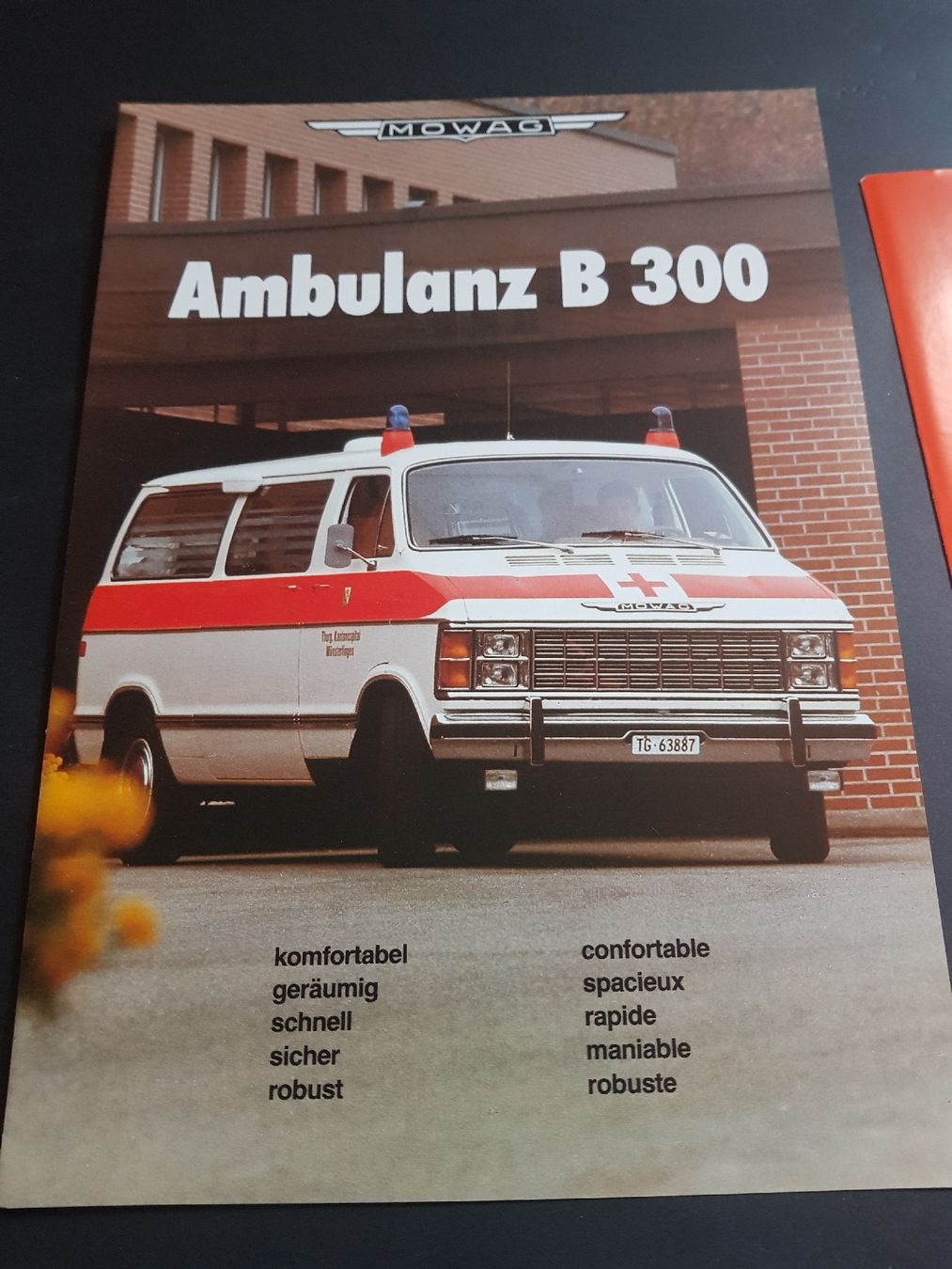 Mowag Dokumente: Mowag Prospekte, Datenblätter – Neu (gemäss Beschreibung) aus Altnau von samira41 2