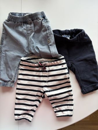 Bundle of 3 pairs of baby trousers, size 68, excellent!