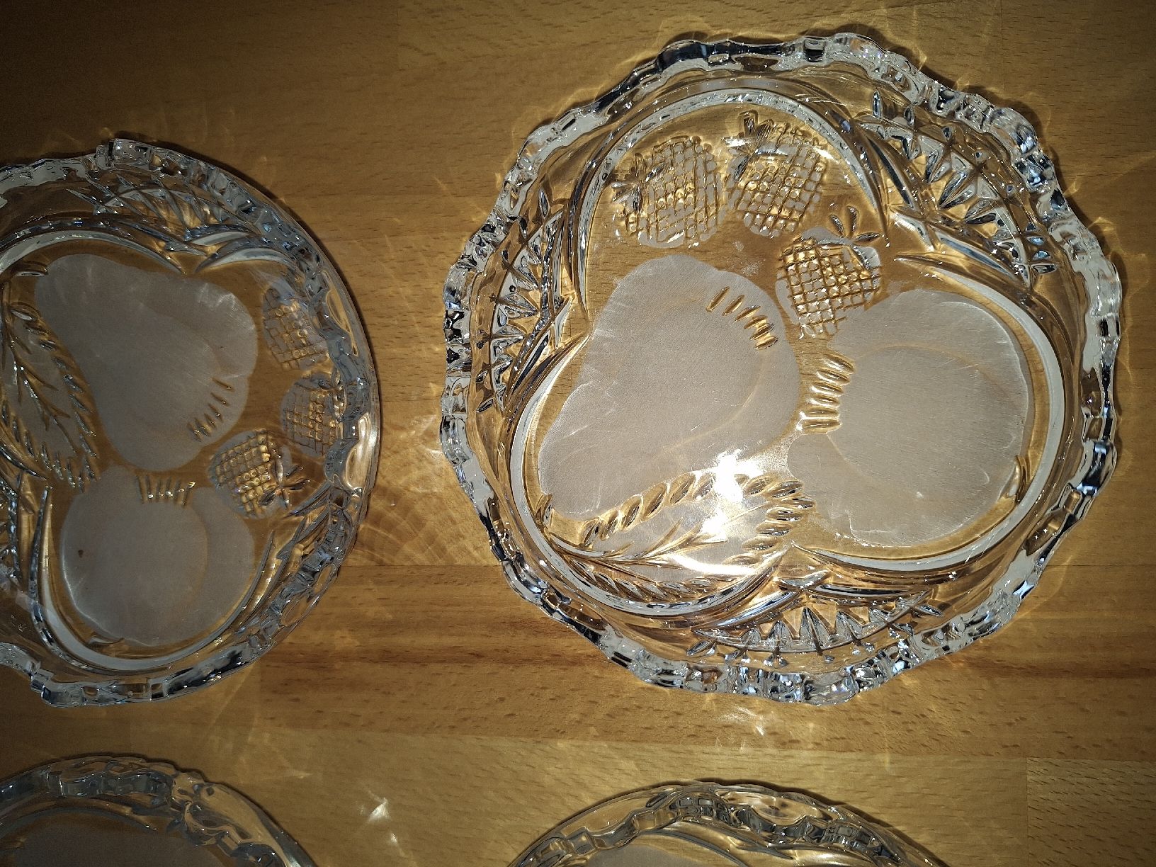 Set di piatti: Dessertteller, Schalen, Glas – Usato da Vilters venduto da Fleiflomi 1