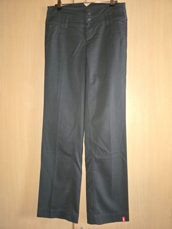 Pantalon Esprit EDC, taille grand 34, brun foncé