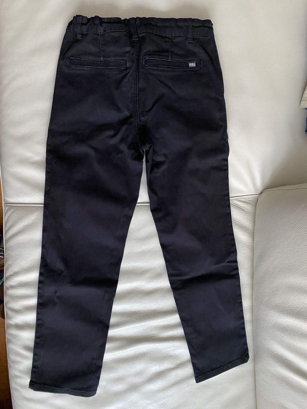 H&M Hosen: Pantalon garçon H&M t.140, noir – Gebraucht aus Genève von Fencer3_914 1