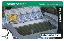 Telefonkarte Frankreich Stade de Mosson Montpellier