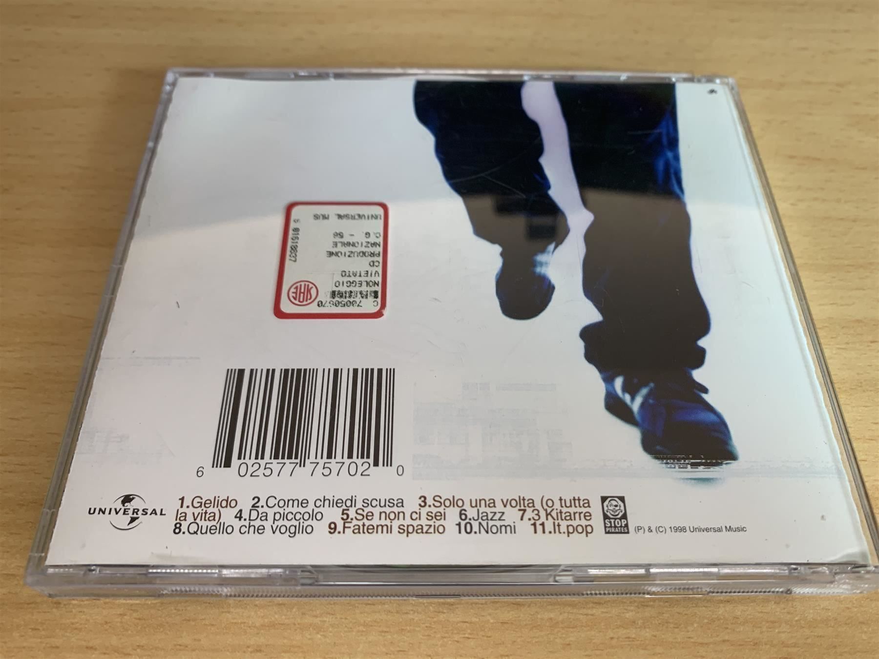 CD: Alex Britti – It.Pop – Usato da Rikon im Tösstal venduto da Alpenmutz 1