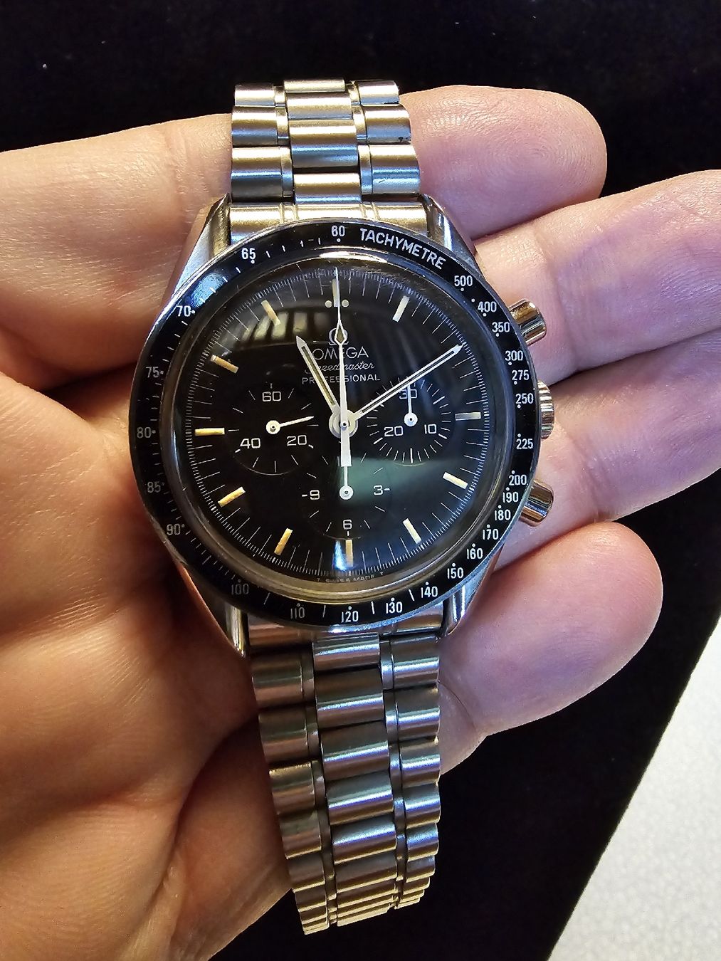 Omega Uhren: Omega Speedmaster Moonwatch Apollo XI 1996 – Gebraucht aus Calpiogna von Nerowolf