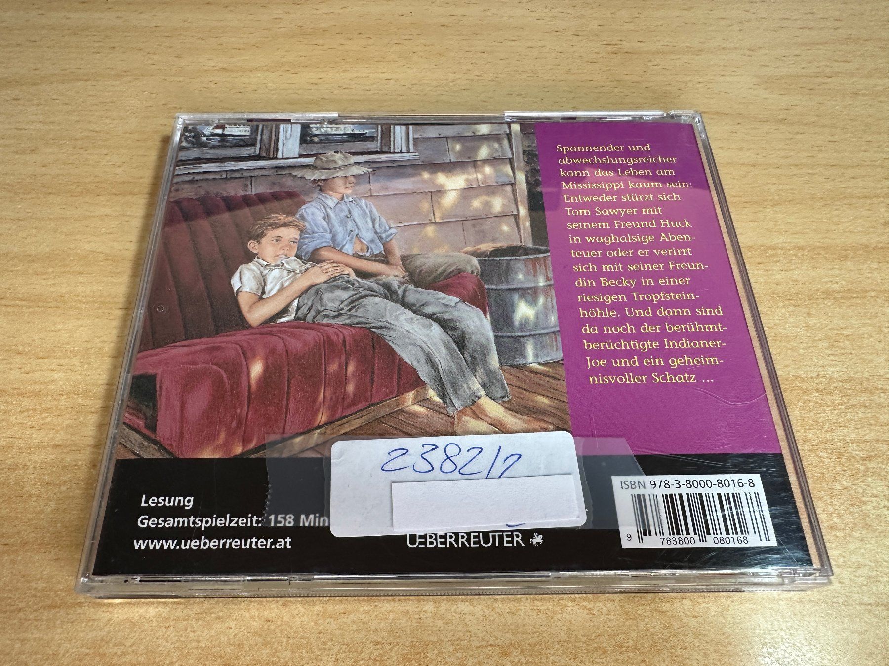 Audiolibri: M4 Mark Twain - Tom Sawyer - 2 CD – Usato da Rikon im Tösstal venduto da Alpenmutz 1