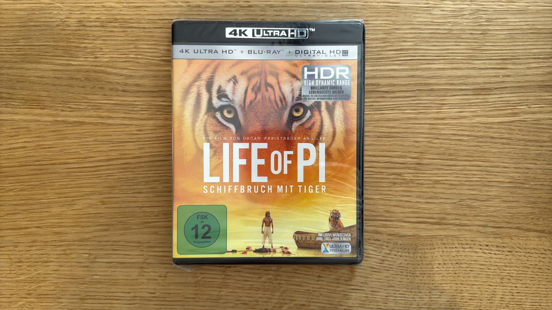 Tutti i DVDs: Life of Pi  - 4K UHD Blu-Ray – Nuovo e nell'imballaggio originale da Wallisellen venduto da Art_Vendorlay