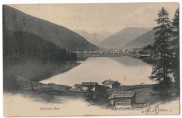 Davoser See, Lichtbild, gelaufen 1903