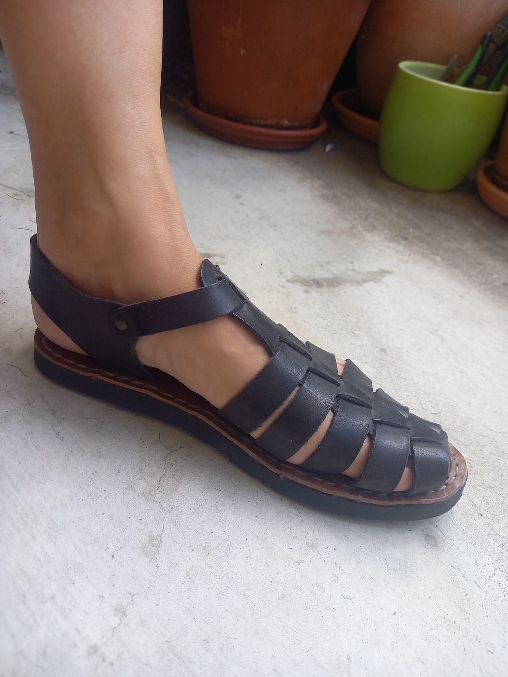 Scarpe da donna: Jeffrey Campbell Sandalen, Leder, Gr 37. – Usato da Zürich venduto da Veramone 3