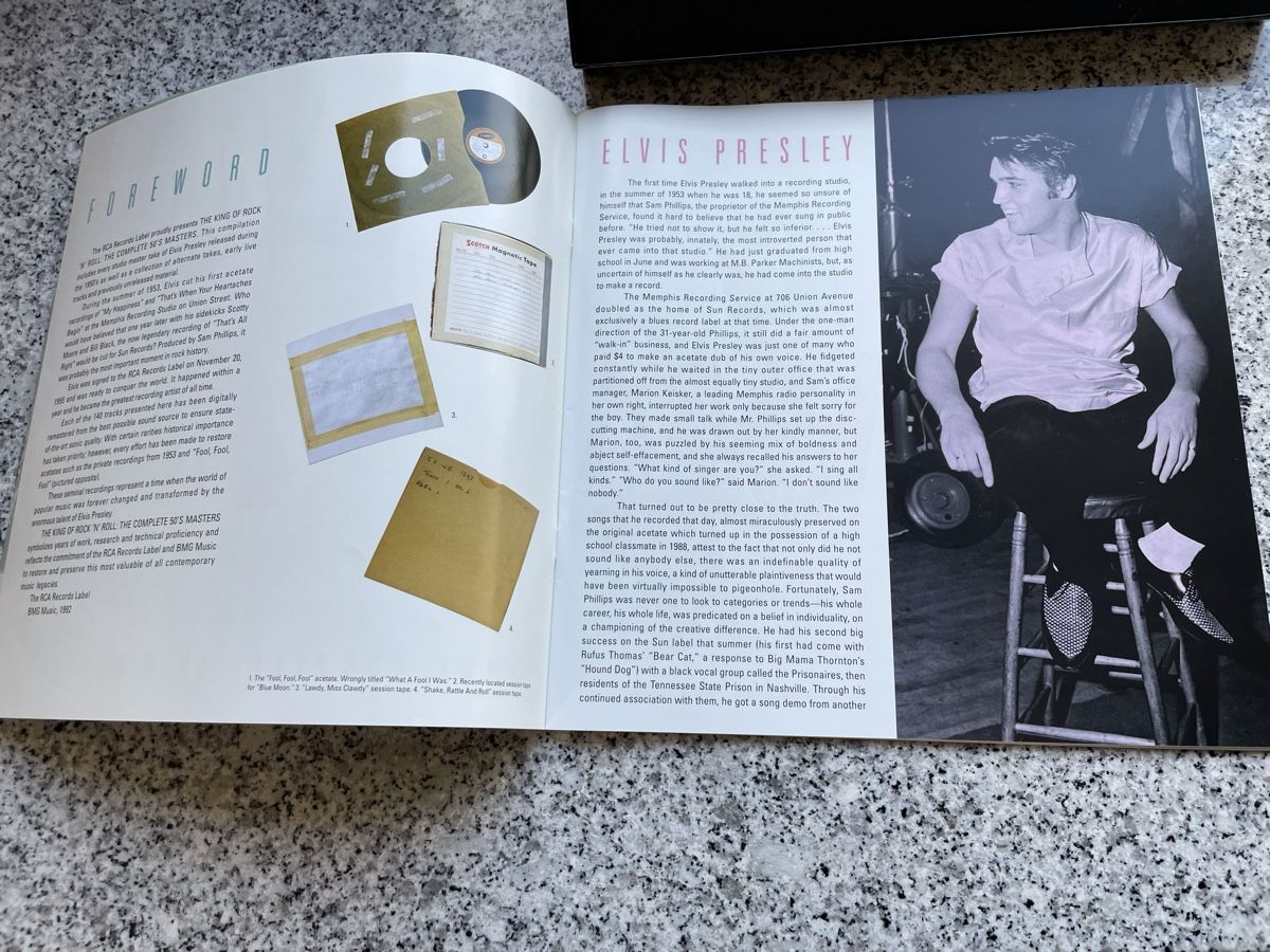 CDs: Elvis Presley 5 CD Box "The Complete 50's Masters" – Neu (gemäss Beschreibung) aus Waedenswil von Paps04 5