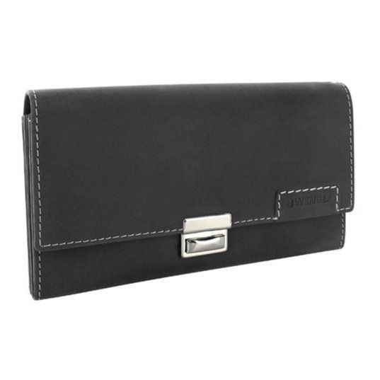 Wenger Portafogli: Wenger Kellner Börse Wildleder  W11-18BLACK – Nuovo e nell'imballaggio originale da Kreuzlingen venduto da as2_52nm