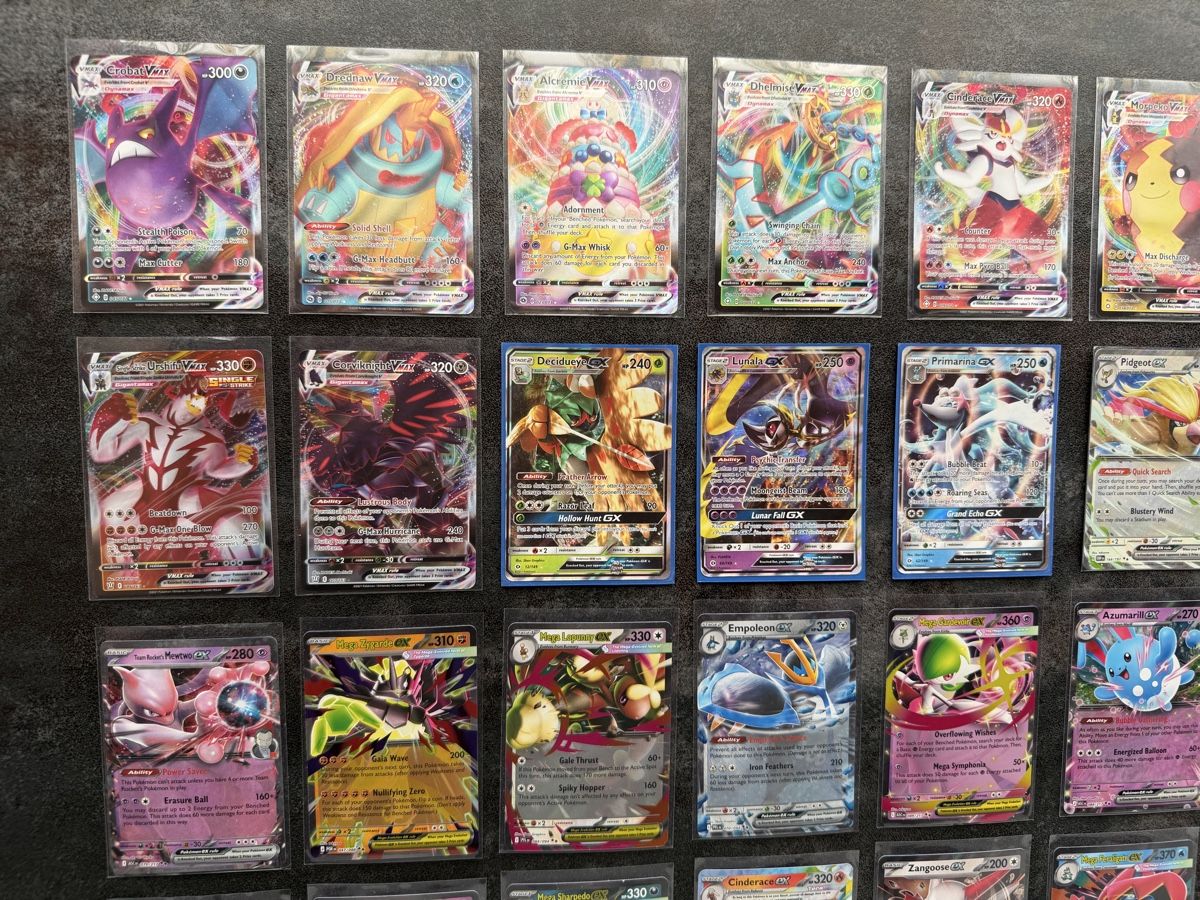 Pokémon Sammelbilder & Trading cards: 65 x Pokémon VMAX, EX oder GX Karten – Gebraucht aus Kaiseraugst von 420n 1