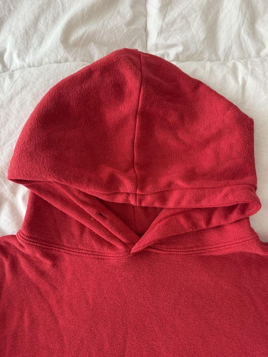 Maglioni & Felpe: Pull à capuche "Suisse" rouge et blanc - Taille Medium – Usato da Genève venduto da lejardindesvetements 2