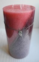 3-Docht Duftkerze "Rose"
