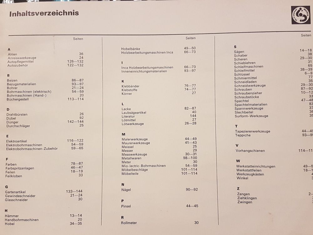 Do it yourself MIGROS Katalog 1969 Kaufen auf Ricardo