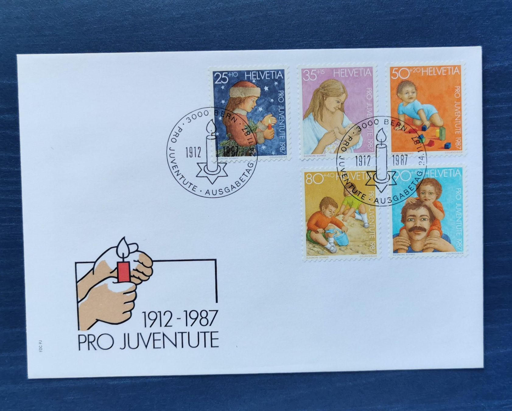 Alle Briefmarken: FDC PJ 1987 – Neu (gemäss Beschreibung) aus Aadorf von Chnorli-Furz
