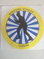 Aufkleber INFANTRIE SCHULEN LUZERN