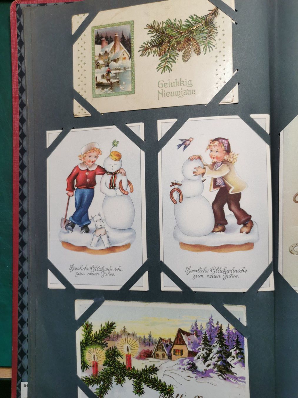 Cartoline postali: Kitschkarten  Sammlung   Neujahr   Kinder  Karten – Usato da Rheineck venduto da kat_7gld 2