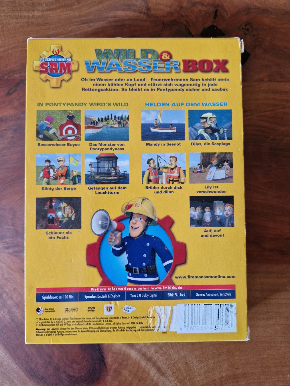 Alle DVDs: DVD Feuerwehrmann Sam Wild und Wasserbox – Gebraucht aus Giswil von monimaus08 1